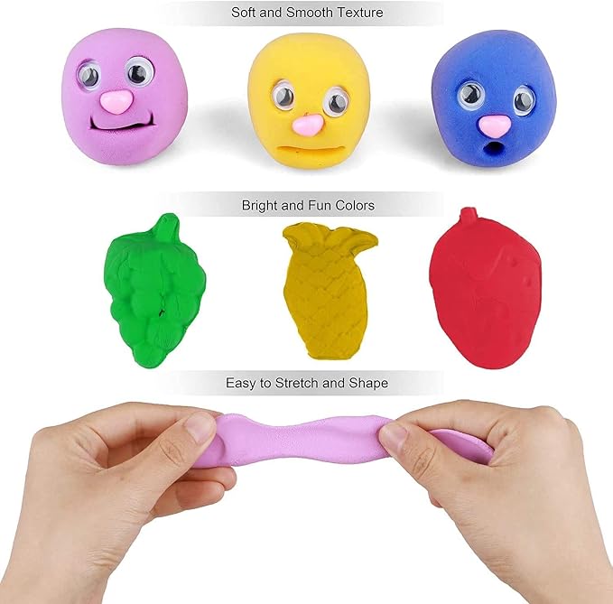36 Colors Air Dry Soft Modeling Clay, Air Clay for Kids Slime Making，Plasticine Dry Art Crafts Colored Modeling Magic with Tools，Best Gift for Kids Boys Girls