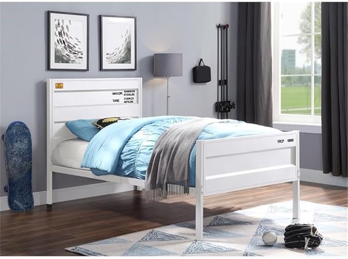 Acme Cargo Twin Panel Kids Bed in White