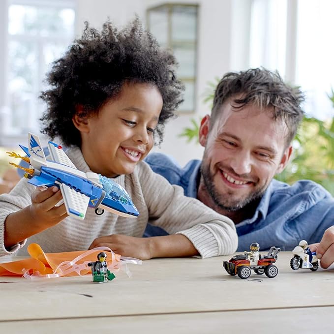 LEGO City Sky Police Parachute Arrest 60208 Building Kit (218 Pieces)