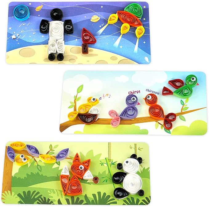 Quill On Spyrosity Explore Quilling Craft Kit | Arts and Crafts for Kids Ages 6-8 | Girls Toys Age 6-8 | Crafts for Kids Ages 4-8 | 7 Year Old Girl Birthday Gifts | Gifts for 5 Year Old Girls