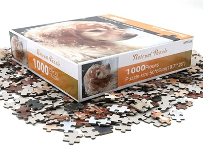 Jigsaw Puzzles 1000 Pieces for Adults 1000 Piece Puzzles for Adults and Kids (Cute Pet Dog)
