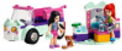 LEGO Friends Cat Grooming Car 41439 Building Kit; Collectible Toy That Makes a Great Holiday or Birthday Gift Idea, New 2021 (60 Pieces)