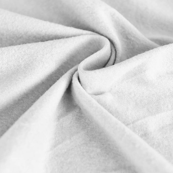 Easy-Going 4 Pieces Microfiber Stretch Recliner Slipcover – Spandex Soft Fitted Sofa Couch Cover, Washable Furniture Protector with Elastic Bottom for Kids, Pet(Recliner, Snow White)