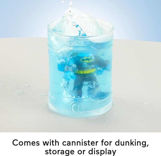 Fisher-Price Imaginext DC Super Friends Batman Toys, Color Changers Figure Set, Batman & Mr. Freeze for Preschool Kids Ages 3+ Years