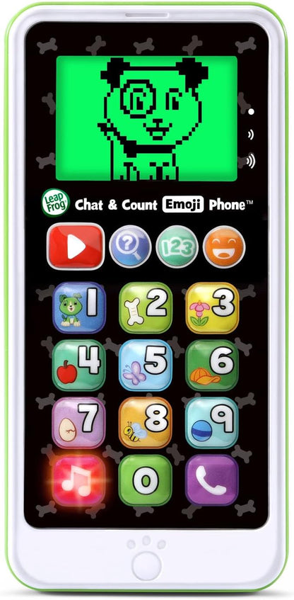 LeapFrog Chat and Count Emoji Phone, Green