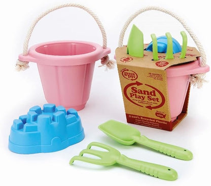 Green Toys Sand Play Set, Pink