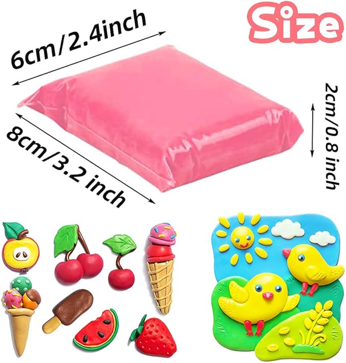 36 Colors Air Dry Clay,Magic Modeling Clay with Tools,Ultra Light DIY Modeling Clay for Kids,Children,DIY Crafts,Creative Art Crafts