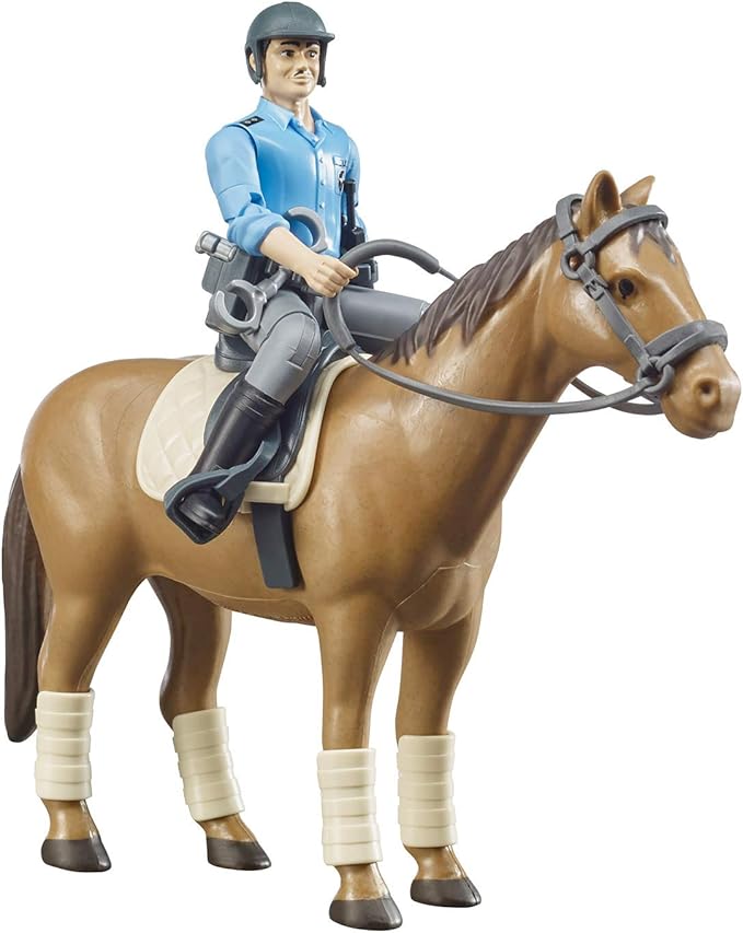 Bruder 62507 bworld Policeman with Horse