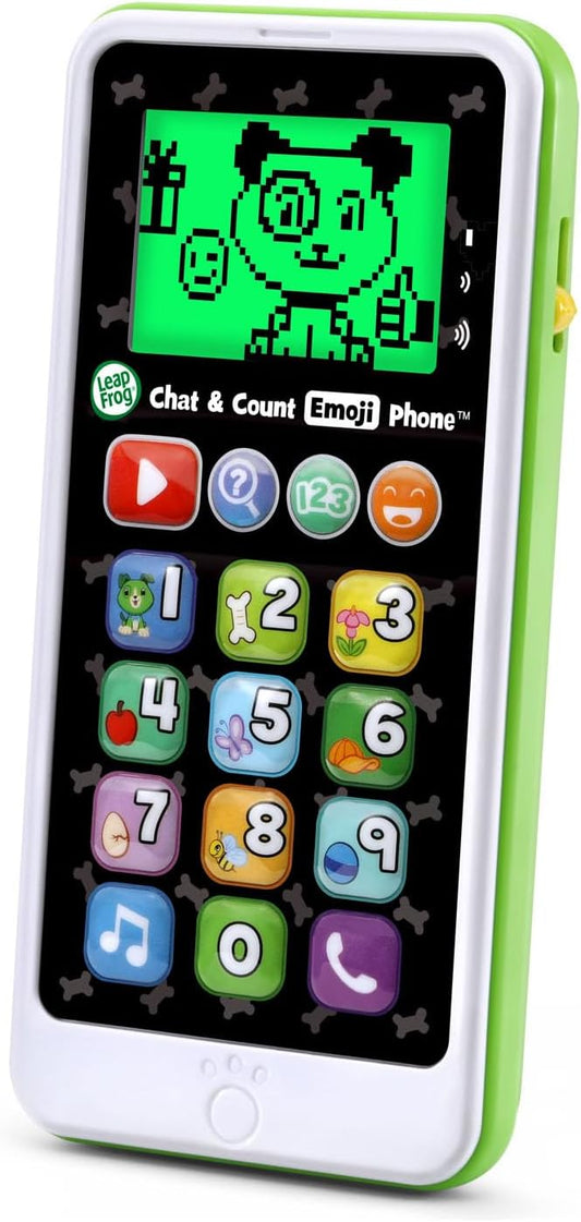 LeapFrog Chat and Count Emoji Phone, Green