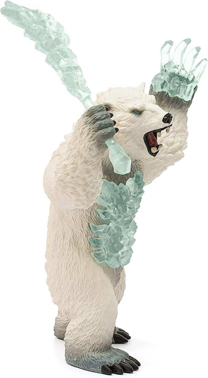 Schleich Eldrador Creatures, Ice Monster Mythical Creature Toy for Kids, Blizzard Bear Action Figure, Ages 7+