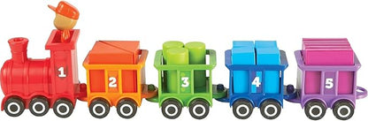 Learning Resources Count & Color Choo Choo, Interactive Train Learning Toy, 21 Pieces, Ages 2+