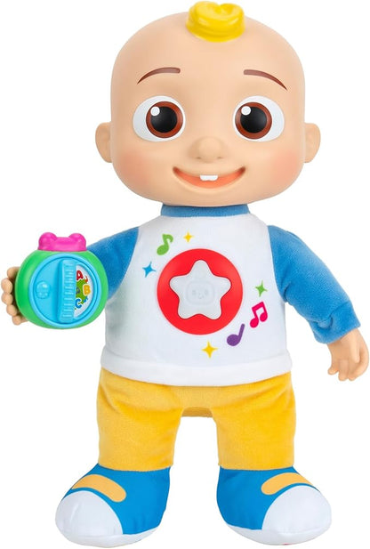 CoComelon Discover ‘N Play JJ - Explore Shapes, Colors, ABC’s, 123’s, Listen to 5 Fan-Favorite Songs, and 50+ Phrases - Feature Plush 10” JJ Doll for Kids and Preschoolers - 18 Months +