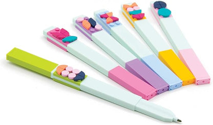 Lego DOTS 6 Pack Marker Set, DIY Craft Kit for Kids, Makes a Great Birthday Gift for Kids who Love Creative Toys and Homemade Craft Sets