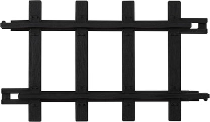 Lionel Ready-to-Play Straight Track Pack, 6-1/4”, 12 pieces, Black