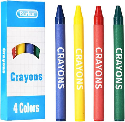 Crayons Bulk, 4 Classic Colors, 200 Boxes, 800 Count Crayons