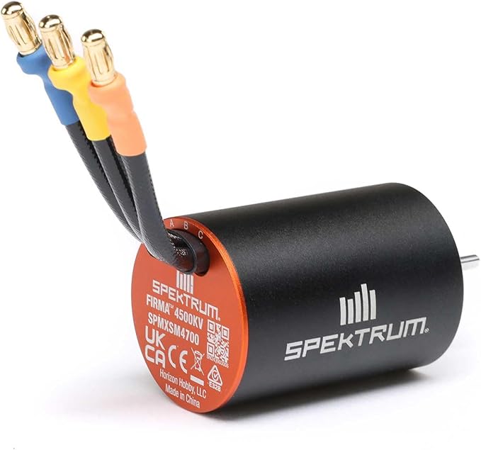 Spektrum Accessories Smart BL ESC/Motor/RX Combo: 1/12 Losi NASCAR AWD RC Racecar, SPMXSEMC25