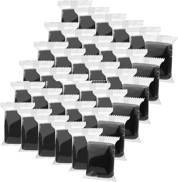 Air Dry Clay, 36 Packs Black Air Dry Foam Clay, Foam Clay, Crafting Clay, Moldable Foam Clay Super Light Weight Air Dry Clay Perfect Clay for Arts Crafts