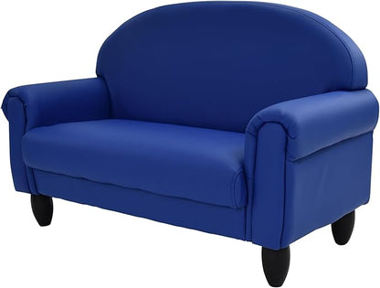 Children's Factory As We Grow Toddler Sofa, Blue, CF805-197, Flexible Seating for Daycare or Preschool, Kids Reading Couch, Playroom Furniture