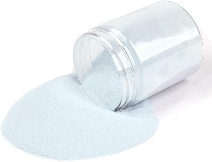 Shiny Stone Colorful Sand,Rainbow Sand,Art Sand,Colored Sand,Craft Sand,Decorative Wedding Vibrant Sand, 250g/0.55lbs/8.81oz for Kids Creativity Wedding Succulent Terrarium Vase (Sky Blue)