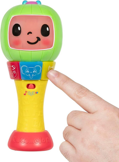 CoComelon Sing ‘n Play Maracas, 3 Play Modes - Plays 6 Fan Favorite Song Clips, Learn Animal Sounds and Colors - Lights Up - Two Maracas - Musical Instruments for Kids, Toddlers, and Preschoolers