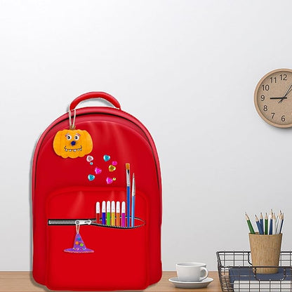 Halloween Crafts for Kids Halloween Decorations Wooden Slices Blank Cutouts Unfinished Wood Hanging Ornaments for Indoor/Outdoor Make Your Own Gift Tags for Halloween Party Favors, Home Decor, 25 Pcs