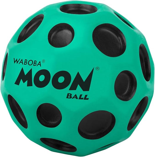 Waboba The Original Moon Ball - Hyper Bouncy Ball – Makes Pop Sound When Bounced - All Ages Extreme Bounce & Fun - Perfect for Active Play & Indoor or Outdoor Games