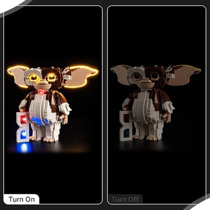 Nitemode Light Kit Compatible with Lego 21361 Gremlins: Gizmo, Upgraded Brightness Adjustable Lighting Accessories(No Model)