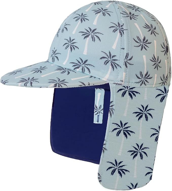 Gifts Treat Kids Legionnaires Hat, UPF 50+ Sun Protection Swim Cap Flap Hat for Kids, Quick Drying Sun Hat for Beach Seaside