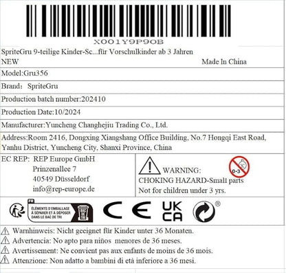 9 PCS Kids Lacing Cards, 9 Double Sided Wild Animals Sewing Cards with 9 Colorful Laces, Educational & Learning Toys for Preschoolers, Kids Ages 3+
