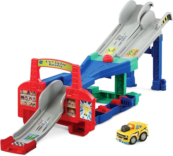 VTech Go! Go! Smart Wheels 4-in-1 Zig-Zag Raceway