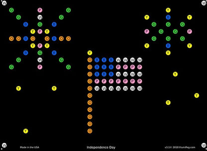 Holiday Refill templates for Basic Fun Lite Brite Magic Screen (12 Sheets, 6x8)