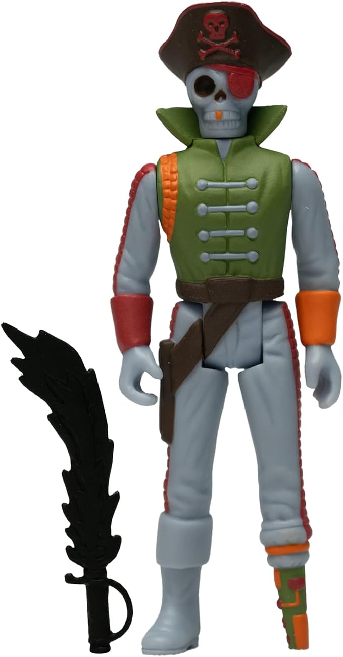 Super7 The Worst Captain Deadstar (Scum Squad) - 3.75" The Worst Action Figure with Accessory Collectibles and Retro Toys
