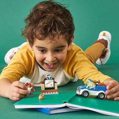 LEGO City Police Dog Unit 60241 Police Toy, Cool Building Set for Kids (67 Pieces)