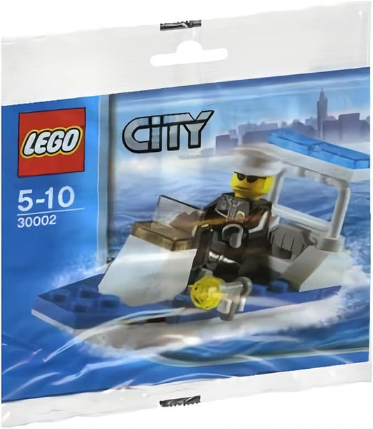 Lego City Police Boat 30-Piece Construction Toy #30002