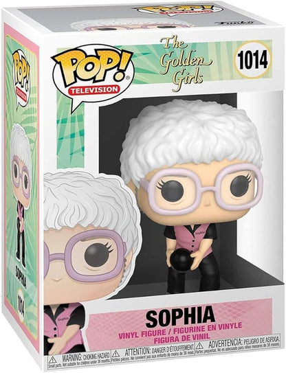 Funko TV: Golden Girls - Sophia in Bowling Uniform Pop! Vinyl Figure (Bundled with Compatible Pop Box Protector Case), Multicolored, 3.75 inches