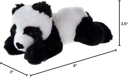 Wild Republic EcoKins Mini Panda Stuffed Animal 8 inch, Eco Friendly Gifts for Kids, Plush Toy, Handcrafted Using 7 Recycled Plastic Water Bottles (24796)