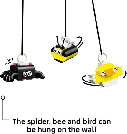 LEGO Classic Creative Happy Box Building Toy Set - Building Blocks Toy for Kids, Boys and Girls, Ages 5+ - Learning and Educational Toy for Preschool - Gift Idea for Birthdays - 11042