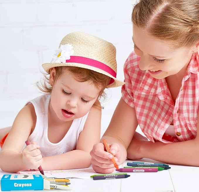 Crayons Bulk, 30 Crayon Packs with 24 Assorted Colors, 720 Count Crayons