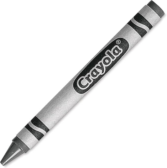 Crayola Crayons in Gray, Bulk Crayons, 12 Count (5208361052)