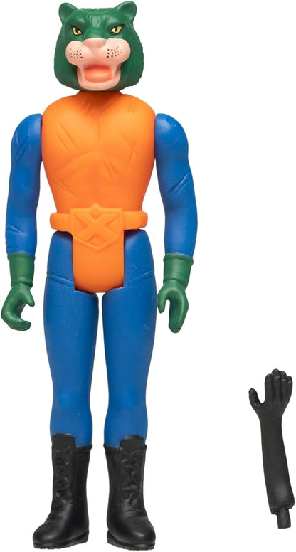 Super7 The Worst Red Tiger Scum Squad - 3.75" The Worst Action Figure with Accessory Collectibles and Retro Toys