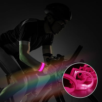 8pcs LED Light Up Bracelets Glow Flashing Wristbands Glow in The Dark Party Supplies for Wedding, Raves, Concert, Camping,Sporting Events, Party