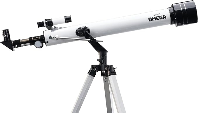 GeoSafari Omega Refractor Telescope, Telescope for Kids & Adults, Supports STEM Learning, Gift For Boys & Girls, Ages 8+