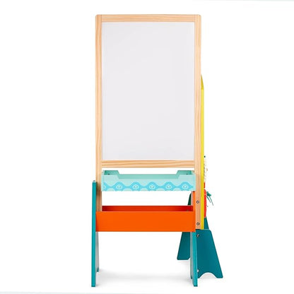 B. toys- B. play – School Play Set – Whiteboard & Chalkboard – 36 Magnetic Letters & Numbers- 11 Educational & Interactive Activities- Schoolhouse Fun"3 Years +