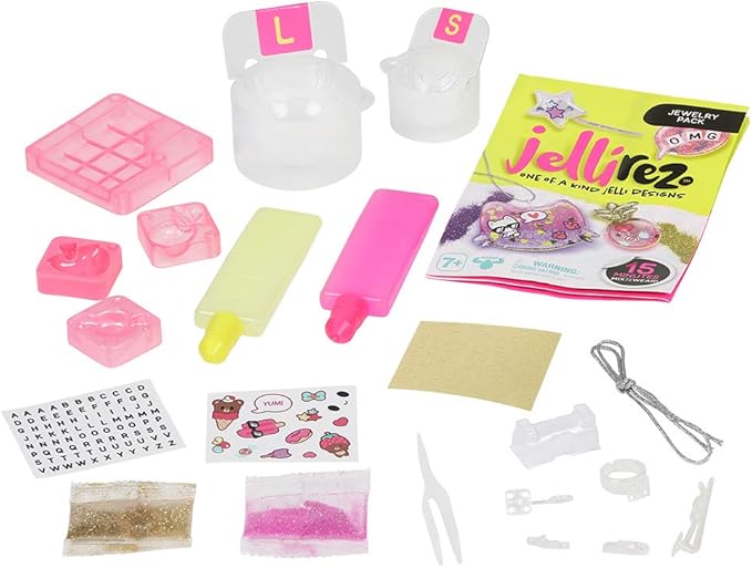 Sweets Jewelry Pack - Quick & Easy DIY Resin Inspired Craft Activity Kit for Kids Ages 7 & Up, Multicolor (10876)