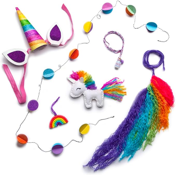 Craft-tastic — DIY Arts & Craft — I Love Unicorns Kit — 6 Amazing Unicorn-Inspired Projects! — For Ages 7+