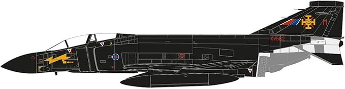 Airfix Model Airplane Kit Model - A06019A Mcdonnell Douglas Phantom FG.1/FGR.2, Plastic Plane Model Kits for Adults & Kids, Skill Level 3, 1:72 Scale WW2 Military Aircraft Models - Aeroplane Models