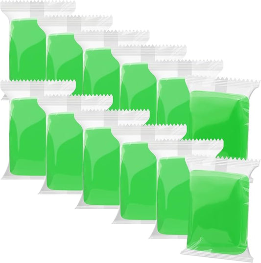 Air Dry Clay, 12 Packs Green Molding Clay, Soft Modeling Clay, Air Dry Clay for Adults, Light Weight Air Dry Clay, Perfect Clay for Crafts, Gift for Artists