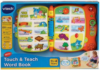 VTech Touch and Teach Word Book , Orange