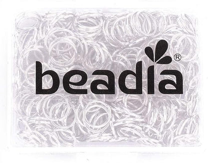 Open Jump Rings Sliver 0.8x8mm 300pcs for DIY Jewelry Making Supplies