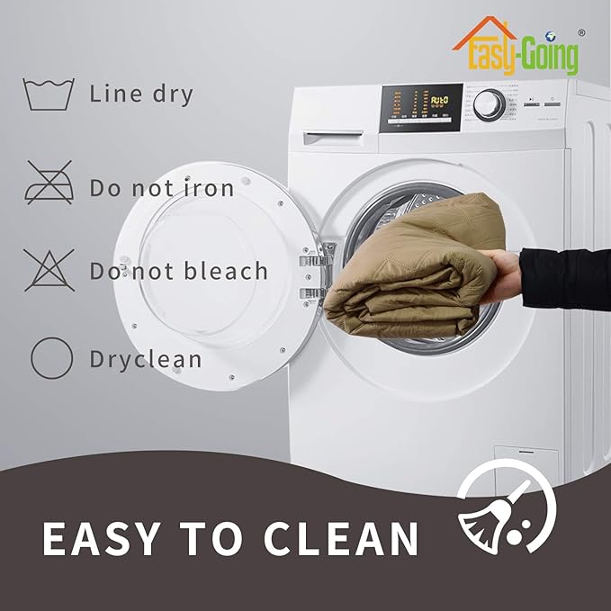 Easy-Going Sofa Slipcover Chair Cover Waterproof Couch Cover Washable Sofa Cover Non-Slip Fabric Furniture Protector with Pocket for Pets Covers Pets Kids Children Dog Cat (Chair, Sand)